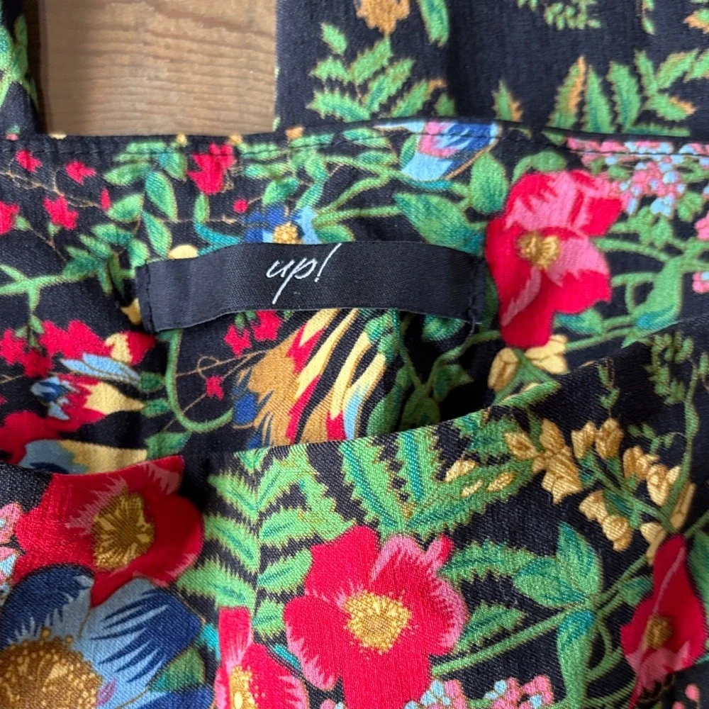 Up Floral stretchy, comfy & fun Pants - Picture 4 of 11